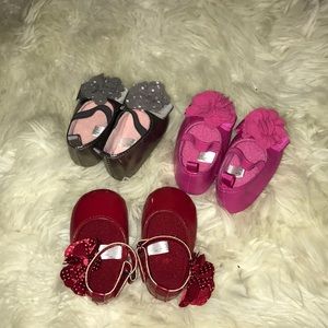 Baby girl shoe bundle